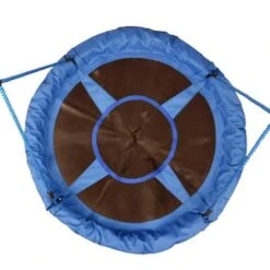 Homcom - Columpio Nido Infantil Azul Y Negro HomCom -Juguete Descuento Tienda medias 2313