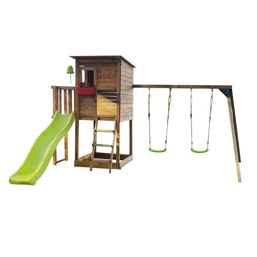 Parque Juegos Infantil De Madera Taga Con Columpio Doble 3 Parque Juegos Infantil De Madera Taga Con Columpio Doble