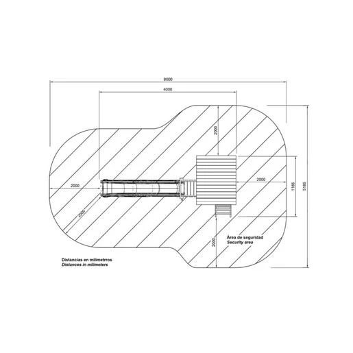 Parque Juegos Infantil De Madera Taga Con Columpio Doble 4 Parque Juegos Infantil De Madera Taga Con Columpio Doble - Imagen 2