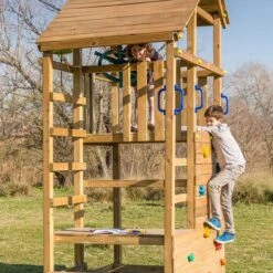 Parque Juegos Infantil De Madera Teide XL -Juguete Descuento Tienda medias 2353