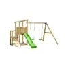 Parque Juegos Infantil De Madera Mini Cascade Con Columpio Doble 1 Parque Juegos Infantil De Madera Mini Cascade Con Columpio Doble -Juguete Descuento Tienda medias 2369