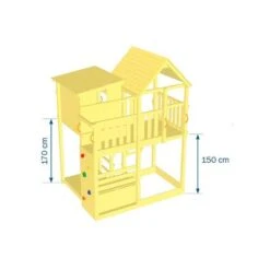 Parque Juegos Infantil De Madera Palazzo XL -Juguete Descuento Tienda medias 2374