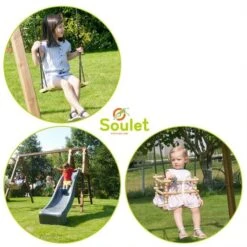 Soulet - Columpio De Madera Prune -Juguete Descuento Tienda medias 2419