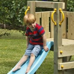 Parque Juegos Infantil De Madera Teide XL Con Puente -Juguete Descuento Tienda medias 2425