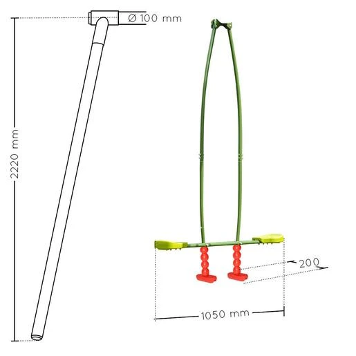 Soulet - Balancín Para 2 4 Soulet - Balancín Para 2 - Imagen 2