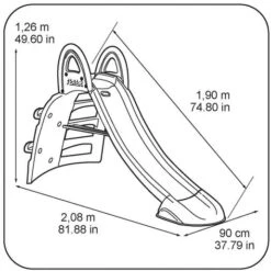 Feber - Tobogán 2 En 1 -Juguete Descuento Tienda medias 2484
