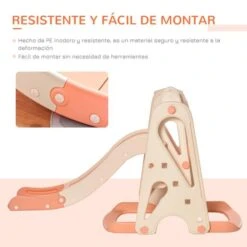 Homcom - Columpio Y Tobogán Para Niños 17 Homcom - Columpio Y Tobogán Para Niños -Juguete Descuento Tienda medias 2538