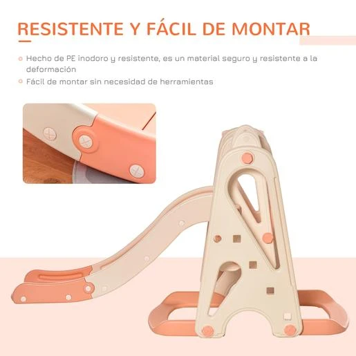 Homcom - Columpio Y Tobogán Para Niños 9 Homcom - Columpio Y Tobogán Para Niños - Imagen 7