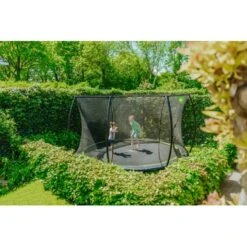 EXIT TOYS Exit - Cama Elástica Silhouette Redonda De Suelo 427 Cm -Juguete Descuento Tienda medias 2572