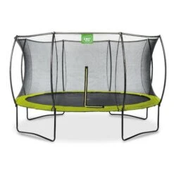 EXIT TOYS Exit - Cama Elástica Silhouette Redonda Verde 366 Cm