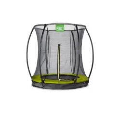 EXIT TOYS Exit - Cama Elástica Silhouette Redonda De Suelo Verde 183 Cm
