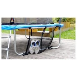 Cama Elástica Exterior De 427 Cm Con Red, Escalera Y Refuerzo De Protección -Juguete Descuento Tienda medias 2682