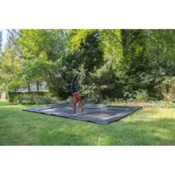 EXIT TOYS Exit - Trampolín Deportivo De Suelo Dynamic 305 X 519 Cm Negro -Juguete Descuento Tienda medias 2698