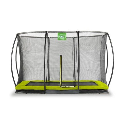 EXIT TOYS Exit - Cama Elástica Silhouette Rectangular De Suelo Verde 214 Cm 3 EXIT TOYS Exit - Cama Elástica Silhouette Rectangular De Suelo Verde 214 Cm