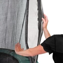 EXIT TOYS Exit - Cama Elástica De Suelo Allure Classic 244 X 427 Cm Verde -Juguete Descuento Tienda medias 2746