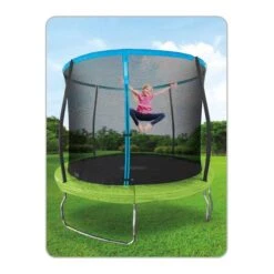 Cama Elástica Con Red Sportspower 305 Cm - Hasta 100 Kg -Juguete Descuento Tienda medias 2768