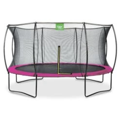 EXIT TOYS Exit - Cama Elástica Silhouette Redonda Rosa 427 Cm