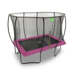 EXIT TOYS Exit - Cama Elástica Silhouette Rectangular Rosa 244 Cm 14 EXIT TOYS Exit - Cama Elástica Silhouette Rectangular Rosa 244 Cm -Juguete Descuento Tienda medias 2921