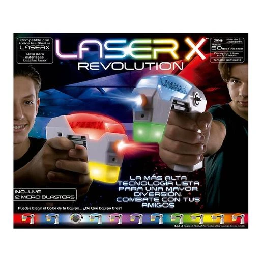 Pack 2 Micro Blasters Laser X Revolution 3 Pack 2 Micro Blasters Laser X Revolution