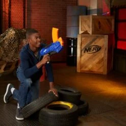 Nerf Elite - Rukkus ICS-8 -Juguete Descuento Tienda medias 3030