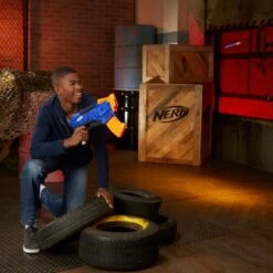 Nerf Elite - Rukkus ICS-8 -Juguete Descuento Tienda medias 3036