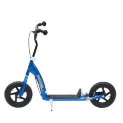 Homcom - Patinete Scooter Ajustable 2 Ruedas Azul -Juguete Descuento Tienda medias 3192