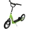 Homcom - Patinete Scooter Ajustable 2 Ruedas Verde 1 Homcom - Patinete Scooter Ajustable 2 Ruedas Verde -Juguete Descuento Tienda medias 3206
