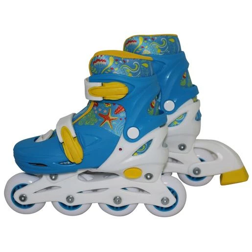 Patines En Línea Azul Talla 27/30 3 Patines En Línea Azul Talla 27/30