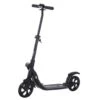 Homcom - Patinete Scooter Ajustable 2 Ruedas Grande Negro