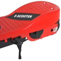 Homcom - Patinete Eléctrico Plegable Acero Rojo HomCom -Juguete Descuento Tienda medias 3297