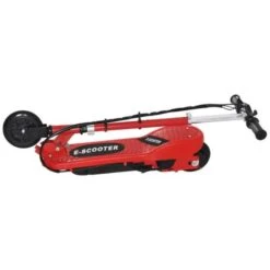 Homcom - Patinete Eléctrico Plegable Acero Rojo HomCom -Juguete Descuento Tienda medias 3305