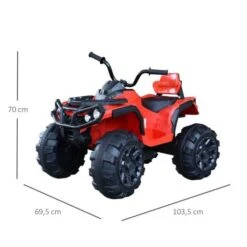 Homcom - Quad Eléctrico Infantil Con Sonido Luces HomCom 12 Homcom - Quad Eléctrico Infantil Con Sonido Luces HomCom -Juguete Descuento Tienda medias 3480