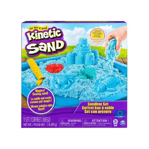SPIN MASTER Kinetic Sand - Set Sandbox Con Arenero 3 SPIN MASTER Kinetic Sand - Set Sandbox Con Arenero