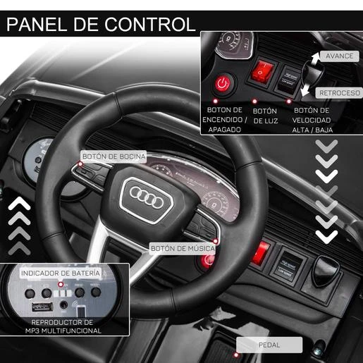 Homcom - Audi RS Q8 Eléctrico 7 Homcom - Audi RS Q8 Eléctrico - Imagen 5