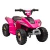 Homcom - Quad Eléctrico Batería 6V Rosa -Juguete Descuento Tienda medias 3560