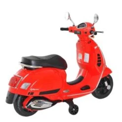 Homcom - Moto Eléctrica Infantil Rojo HomCom -Juguete Descuento Tienda medias 3637