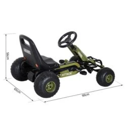 Homcom - Go Kart Racing Deportivo Con Embrague -Juguete Descuento Tienda medias 3662