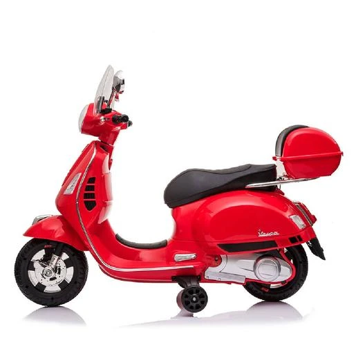 Vespa Con Maletero Roja 12 V 6 Vespa Con Maletero Roja 12 V - Imagen 4