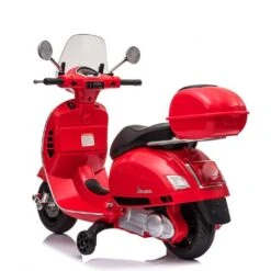 Vespa Con Maletero Roja 12 V 12 Vespa Con Maletero Roja 12 V -Juguete Descuento Tienda medias 3678