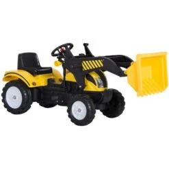 Homcom - Tractor Para Niños Amarillo Homcom -Juguete Descuento Tienda medias 3686