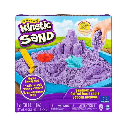 SPIN MASTER Kinetic Sand - Set Sandbox Con Arenero 5 SPIN MASTER Kinetic Sand - Set Sandbox Con Arenero - Imagen 3