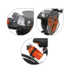 Sun & Sport - Bicicleta 16 Pulgadas Negra -Juguete Descuento Tienda medias 3842