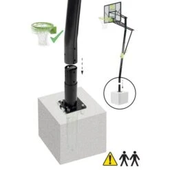 EXIT TOYS Exit - Canasta De Baloncesto Galaxy Para Suelo Con Aro Para Mates 12 EXIT TOYS Exit - Canasta De Baloncesto Galaxy Para Suelo Con Aro Para Mates -Juguete Descuento Tienda medias 3921