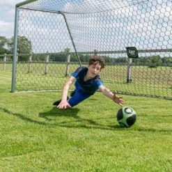 EXIT TOYS Exit - Portería De Fútbol Aluminio Scala Mediana -Juguete Descuento Tienda medias 4121