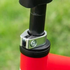 Homcom - Bicicleta De Equilibrio Regulable Sin Pedales Roja -Juguete Descuento Tienda medias 4184