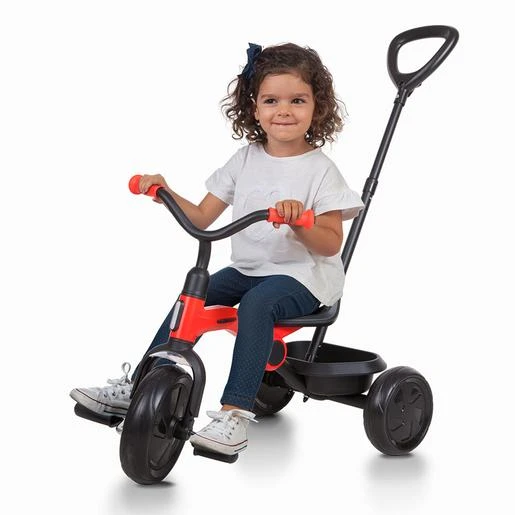 Triciclo Plegable Ant Plus Con Barra De Empuje Rojo 5 Triciclo Plegable Ant Plus Con Barra De Empuje Rojo - Imagen 3