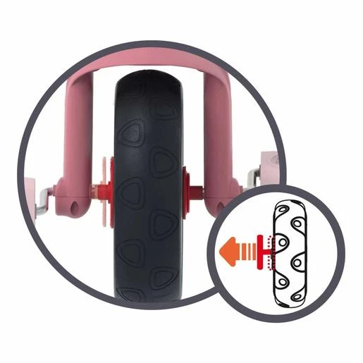 Smoby - Triciclo Evolutivo Be Move De Metal, Color Rosa - 68 X 52 X 52 Cm ㅤ 4 Smoby - Triciclo Evolutivo Be Move De Metal, Color Rosa - 68 X 52 X 52 Cm ㅤ - Imagen 2