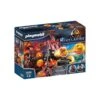 Playmobil - Catapulta De Lava De Los Bandidos De Burnham - 70134 -Juguete Descuento Tienda medias 4402