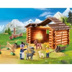 Playmobil - Heidi Establo De Cabras De Pedro - 70255 -Juguete Descuento Tienda medias 4446