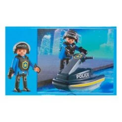 Playmobil - Set De Policía - 9043 -Juguete Descuento Tienda medias 4466